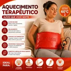 Compressa Térmica Elétrica 35x40cm Alivia Dores Crônicas Musculares Lombares Costas Pescoço Cólicas  - 127v StyllusTerm