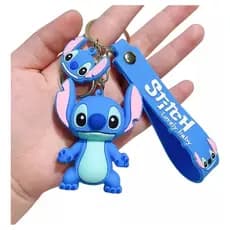 Chaveiro Stitch Lilo & Stitch Disney Premium Cores Cor Azul