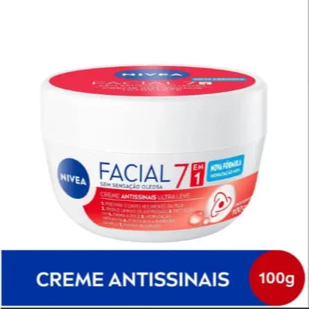 Creme Facial Nivea Antissinais 7 em 1 100g