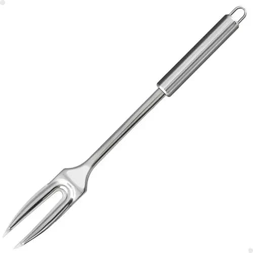 Garfo Trinchante Para Grelha Churrasco Em Aço Inox Garfão