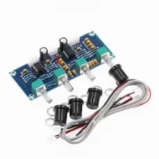 Pré Amplificador Digital Board DC Treble e Bass Ajuste, Preamp Board, XH-A901