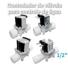 Controlador de válvula de controle de água dc 12v 1A interruptor de válvula solenóide macho normalmente fechado e aberto