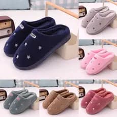 Pantufa Inverno Solado Emaborrachado Triplo Peluciada Feminino Masculino Antiderrapante