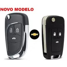 Carcaça Da Chave Canivete Gm Onix Cruze Cobalt Novo Prisma Sonic Spin Chevrolet