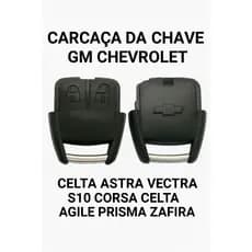 Carcaça Da Chave Gm Chevrolet Celta Astra Vectra S1O Corsa Celta Agile Prisma Zafira