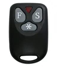 Capa Controle Remoto Alarme Automotivo Sistec Sx40 Alarme Sxt 986 + bateria