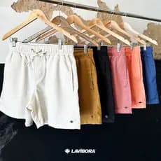 Kit 2 Short de Linho Bermuda Masculina Premium Mauricinho Casual Praia Verão Coloridos Promocao