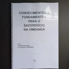 Apostila de Umbanda Sacerdócio Conhecimentos e Fundamentos para o Sacerdócio na Umbanda