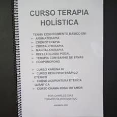 Apostila Curso Terapia Holística + Certificado de 350 horas