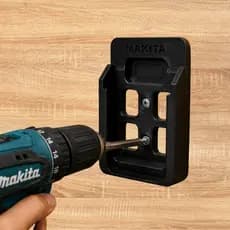 Suporte Para Bateria Makita 18V de parede Organizador de Bancada de Alta Resistência