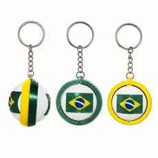 Chaveiro Giratório + Porta Figurinhas Copa do Mundo 2026 Caixa Estojo para Coleção Álbum FIFA Cards