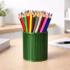 Porta Lápis Porta Canetas Organizador de Mesa Multiuso para Escritório Home Office Treco Elegante