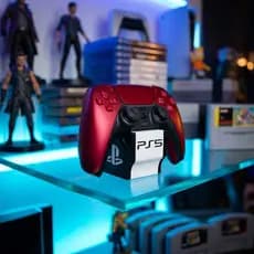 Suporte Controle PS5 DualSense Base Porta Joystick Play 5 Organizador Gamer Mesa