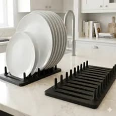 Suporte Organizador de Pratos Porta Pratos 6 ou Mais Unidades | Otimize Seu Espaço na Cozinha