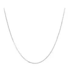 Colar Corrente 40cm veneziana prata 925 - 40cm fina prata legitima