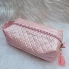 Necessaire Feminina Grande Para Maquiagens Cosméticos Organizadora Bolsa Multiuso Brilhosa