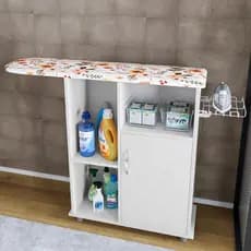 Tábua de Passar Miami Com Suporte Para Ferro Com Porta