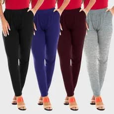 Calça Feminina Bolso Viscolycra Lisa Tarelles