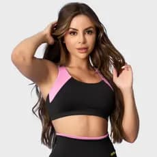 Top Fitness Feminino Premium Detalhe Frente Tarelles