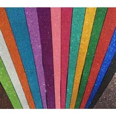 kit 5 ,10, 15, 20 Folha Eva Glitter 40x60