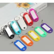 Kit 10, 20, 30, 40, 50 Chaveiro Organizador Identificador De Chaves ARREDONDADO