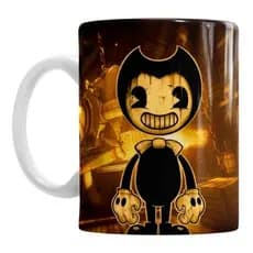 Caneca Porcelana S Bendy And The Ink Machine Com 325ml - Presente Personalizado