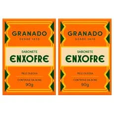 Kit 2 Sabonetes Granado Enxofre Barra 90g - 2x90g - Cm0001k2