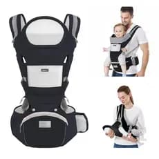 Banco De Cintura Para Bebê Canguru Passeio Varias Cores Mochila Infantil Hipseat CarrierPara Bebê