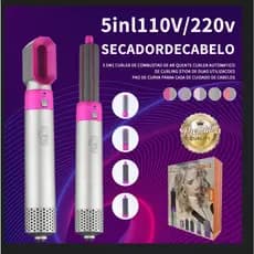 Escova Secadora De Cabelo 5 Em 1 Profissional Modeladora Unique