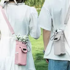 Bolsa Transversal Ar Livre Para Garrafa de Água Ideal para Aventuras