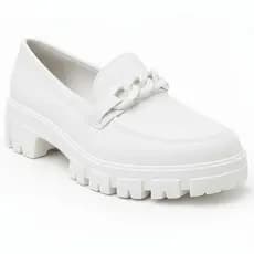 Mocassim Feminino Tratorado Plataforma Alta Fashion e Confortável