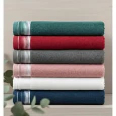 Toalha de Praia Banho 100% Algodão Alta Absorção 70x150cm - Coleção Lara
