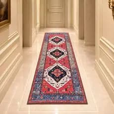Tapete sala Passadeira 1,50 x 50 cm Antiderrapante Corredor Sala Quarto Moderno Promoção