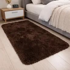 Tapete Peludo Para Quarto 1,00x0,55 Qualidade Promoção