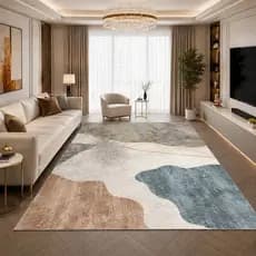 Tapete Belga 2,00x2,40 Antiderrapante Luxuoso Premium para Sala e Quarto