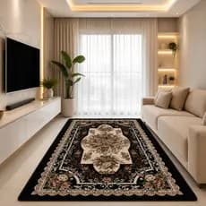 Tapete 300x200 sala aveludado indiano lançamento 3x2 Promoção