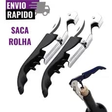 Saca Rolhas De Vinhos | 4, 6, ou 10 unidades Abridor de Garrafa De Inox Cortador de Capsula 3 em 1