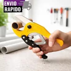 Cortador De Tubos Cano PVC 42mm Alicate Tesoura Profissional Tubos Trava Segurança Corte Preciso