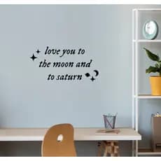 Adesivo Love You to the Moon and to Saturn Taylor Swift Seven Folklore