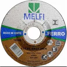 Disco desbaste Ferro 115mm - Melfi