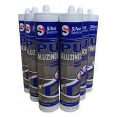 Kit 06 Pu Aluzinco Extra Forte 380g - Cinza