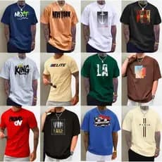 kit 5 ou 3 Camisa Masculina Algodão P ao G6 Premium-Envio Rápido