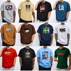 kit 5 Camisetas Masculinas Premium/P ao G6/algodão/plus size/Envio rápido/Estilo Urbano