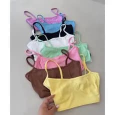 ✨ Cropped Retrô — Sem Bojo  Feminino| Conforto e Estilo em Uma Peça