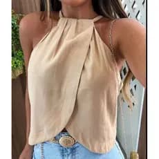 Blusinha Tulipa Elegante | Várias cores | Tamanhos P M G | Primavera-Verão