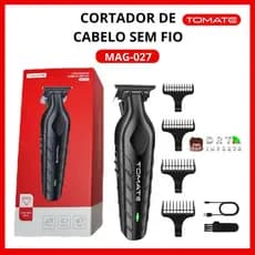 ✂ Cortador de Cabelo Sem Fio Tomate MAG-027