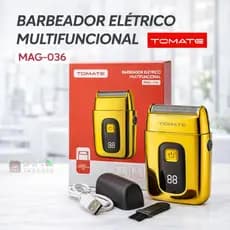 💈🔥 BARBEADOR ELÉTRICO TOMATE MAG-036 – ACABAMENTO PROFISSIONAL EM CASA!