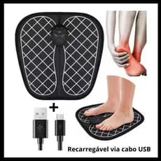 Estimulador Muscular  Elétrico EMS  Para os Pés Carregamento USB