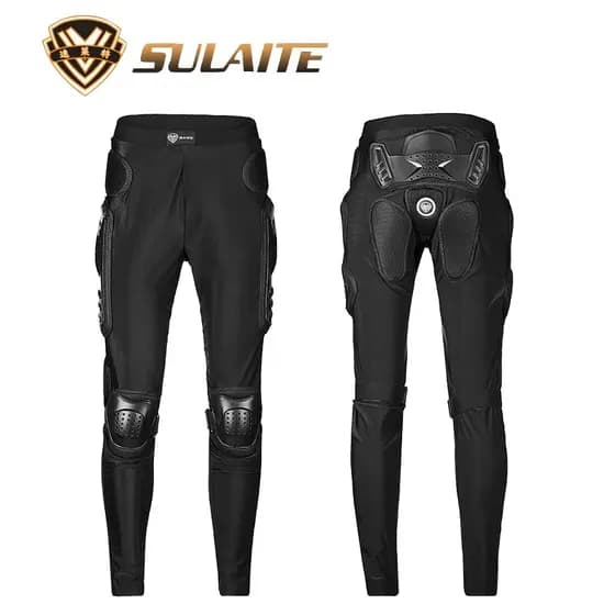 Disponível !!! Calças armadura de motocicleta Calças de motocross Armadura longa joelho virilha proteção quadril Shorts para equipamentos de corrida de motocicleta