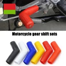 Novo Colarinho Da Meia De Câmbio Motocicleta Proteção Capa Bota De Borracha